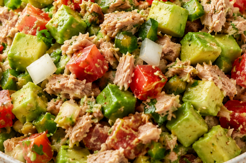 Tuna and Avocado Salad